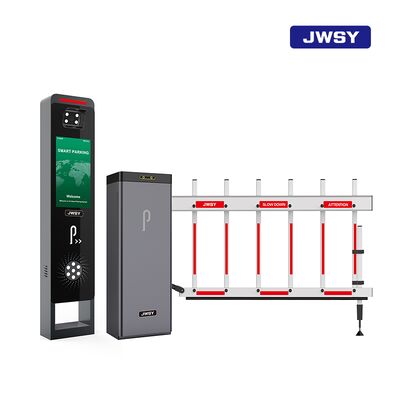 Anti Smashing Smart Power Boom Barrier Gate With LCD LPR Machine