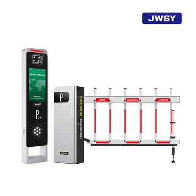 IP54 Waterproof Intelligent Barrier Gate Adjustable Speed With LCD LPR Machine