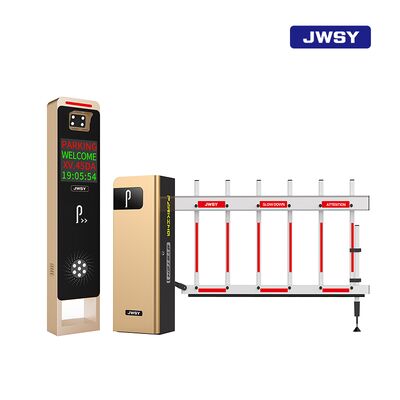 Safety Adjustable Speed Car Park Barriers With Aluminum Alloy Rod