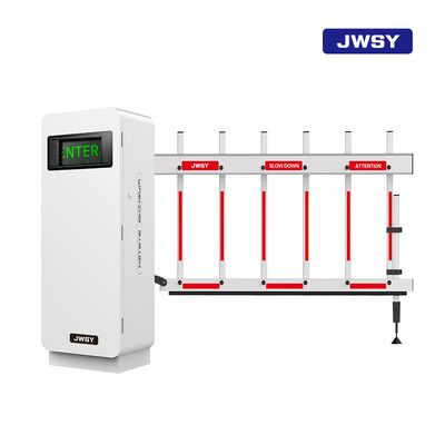 Weishi Series Fence Boom Barrier Gate 200W Pearl White Parking Lot Barrier Gate JWS-D07