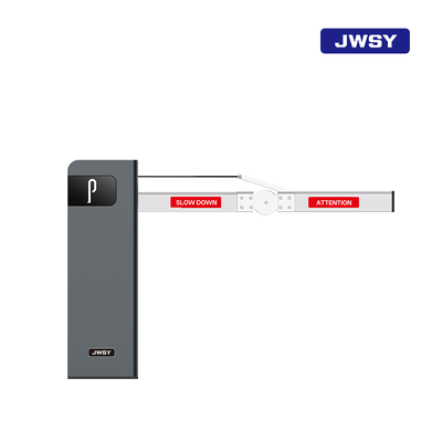 Gray Robot Series Curved Arm Bar Parking Lot Barrier Gate