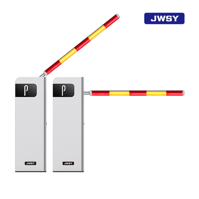 J-DZ201 Gentleman Series Barrier Gate with DC24V Power Supply, Luminous Foam Arm, and Adjustable Landing Speed