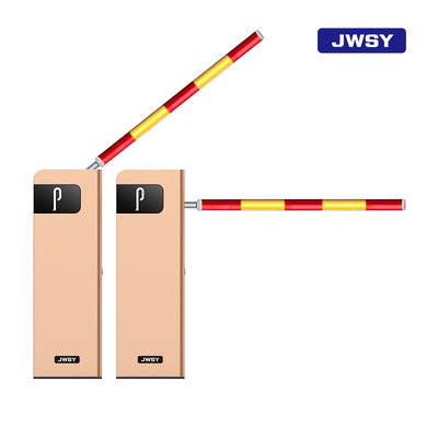 J-DZ201 Gentleman Series Barrier Gate with DC24V Power Supply, Luminous Foam Arm, and Adjustable Landing Speed