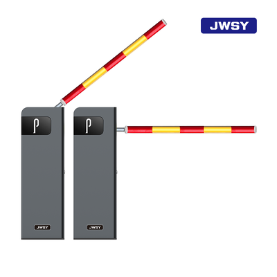J-DZ201 Gentleman Series Barrier Gate with DC24V Power Supply, Luminous Foam Arm, and Adjustable Landing Speed