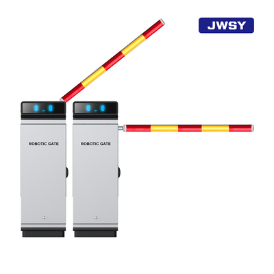 JWS-D08 Mini Guard No.1 Robot Series Barrier Gate with DC24V Power Supply, 6m Maximum Rod Length, and 3 Million Times Service Life