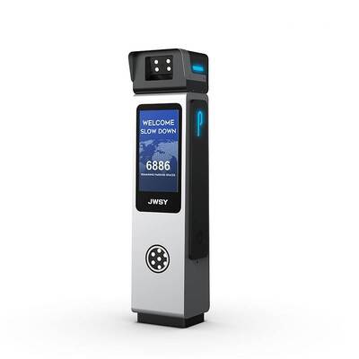 Robot-Shaped AI License Plate Recognition Terminal with 18.5-inch LCD and ≥99.8% Recognition Accuracy ANPR Parking System